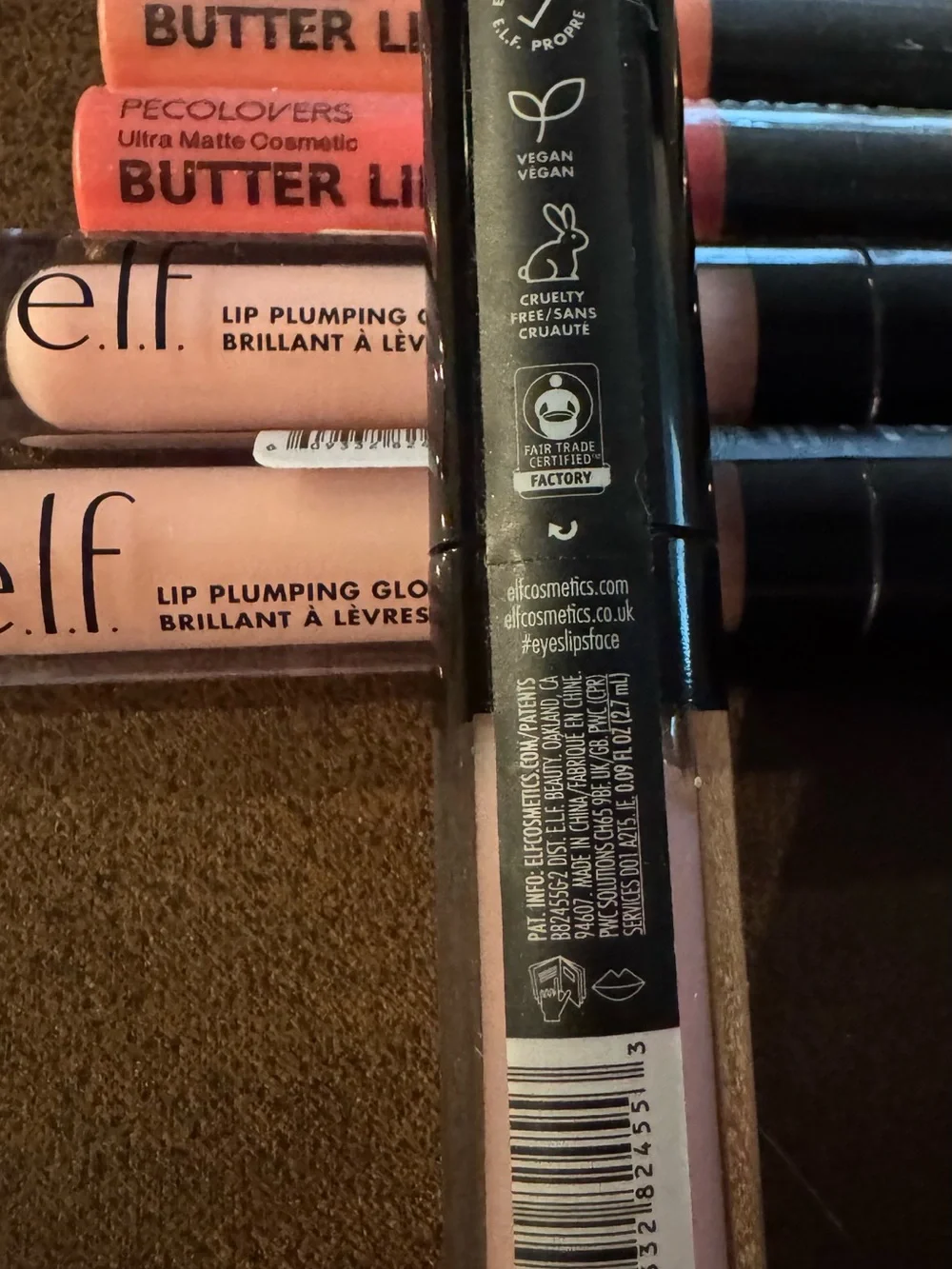 Five New, Factory Sealed, Lip Products